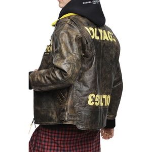 Men's Diesel Leather Jacket